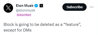 JuleBrecht's tweet photo. LMFAO, I dare you to do it p*ssy boy @elonmusk https://t.co/iA5XWmnlHt