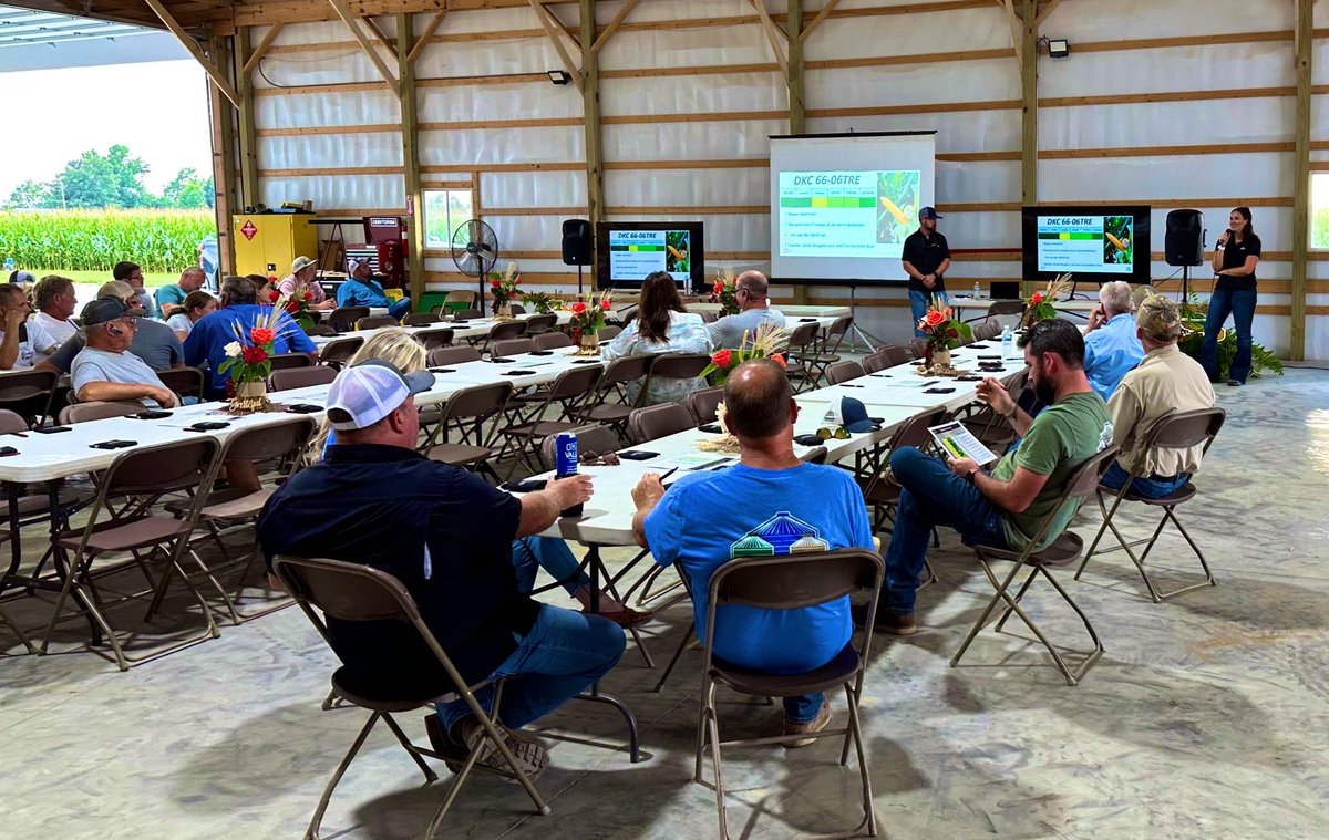 Beautiful weather last night for another pre harvest grower event! ☀️🌽

Thanks to all who came out to support #DEKALB and #Asgrow and Nutrien Ag in Owensboro, KY! 👏🏻

#Grow23 #SeedsThatSucceed #BayerUp