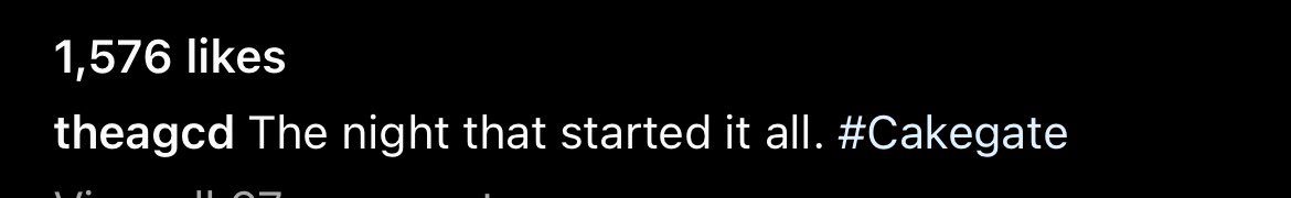 darcystrumpet's tweet image. #cakegate!