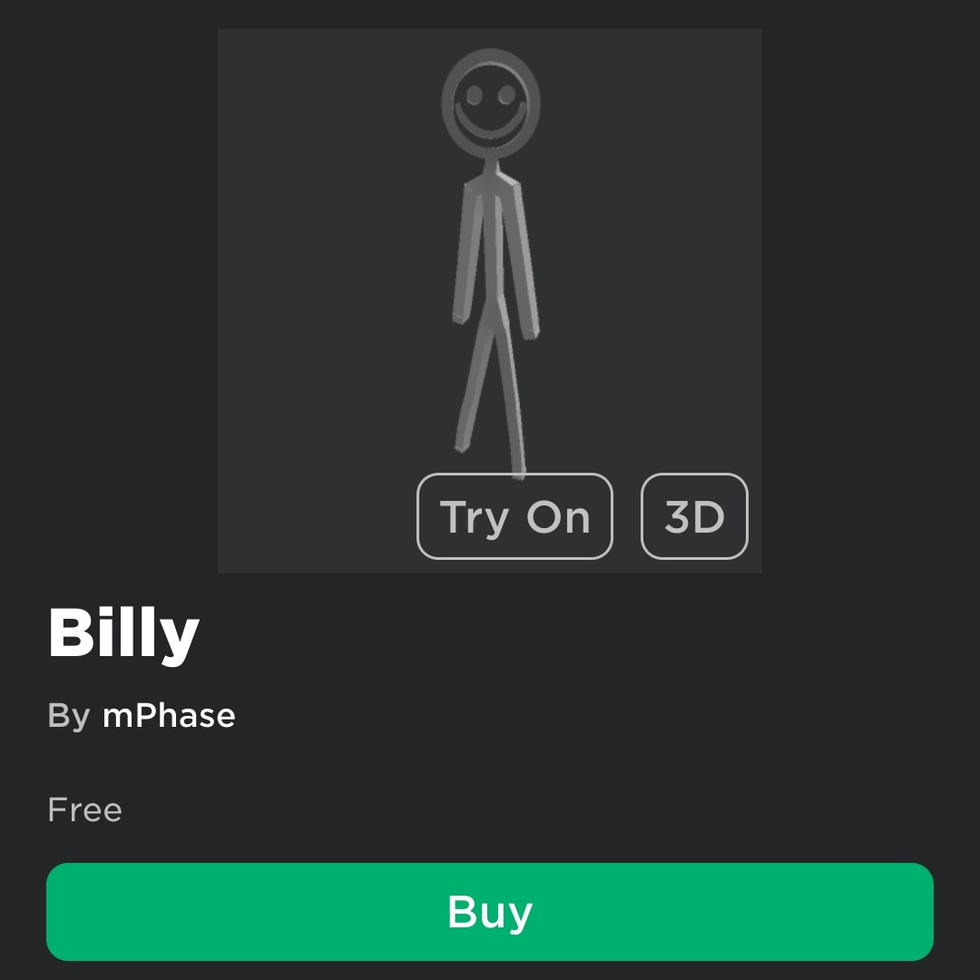 Roblox players get 'Bring Back Billy' trending due to character