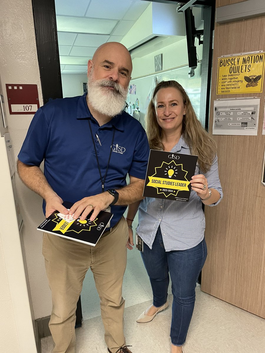 Stephanie Villarreal, M.Ed. (@msv_tx) on Twitter photo Celebrating our Social Studies leaders <a href="/Bussey_Owlets/">Bussey Middle School</a>! Your hard work is noticed and much appreciated! <a href="/Hatch_2116/">John Hatch</a> <a href="/SereneD15/">David Serene</a> <a href="/RichVickery/">Rich Vickery</a> <a href="/GisdSoc/">GISDSocStud</a> <a href="/ambermhope/">Dr. Amber Hope</a> <a href="/GISDTLD/">Teaching & Learning Development</a> Celebrating our Social Studies leaders <a href="/Bussey_Owlets/">Bussey Middle School</a>! Your hard work is noticed and much appreciated! <a href="/Hatch_2116/">John Hatch</a> <a href="/SereneD15/">David Serene</a> <a href="/RichVickery/">Rich Vickery</a> <a href="/GisdSoc/">GISDSocStud</a> <a href="/ambermhope/">Dr. Amber Hope</a> <a href="/GISDTLD/">Teaching & Learning Development</a>