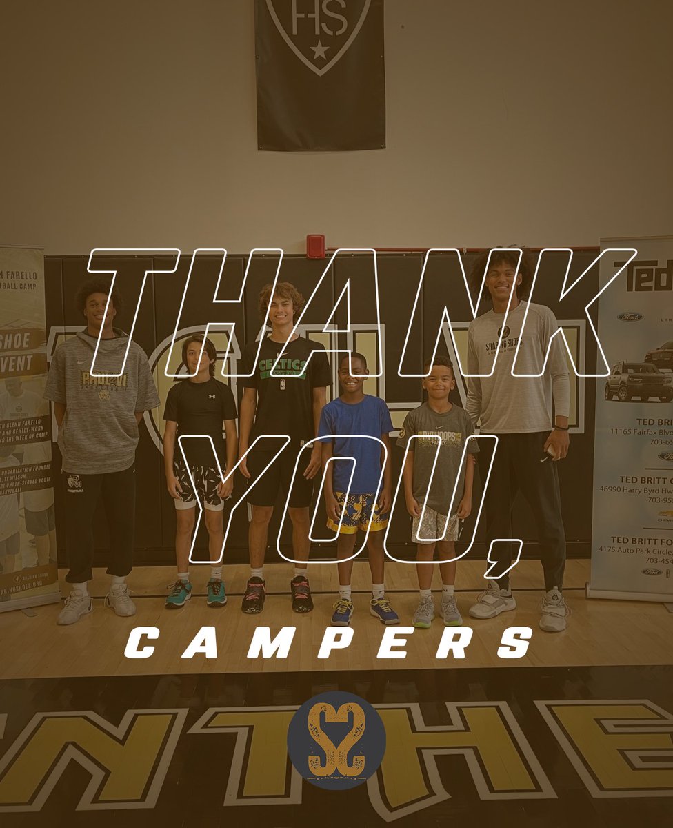 Thank you to all our campers this summer! Thanks to them, we’ve collected over 500 pairs of shoes! #morethanjustapairofshoes