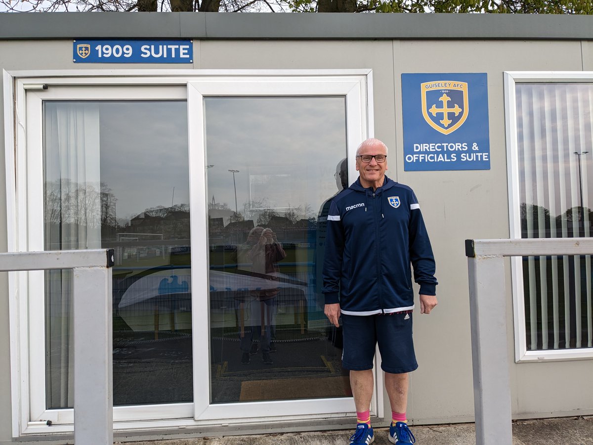 💙 | Today we honour one of our stalwart fans and volunteers with a minute's applause.

Thank you John for your incredible support and immense dedication over the years.

#GAFC #GuiseleyTogether