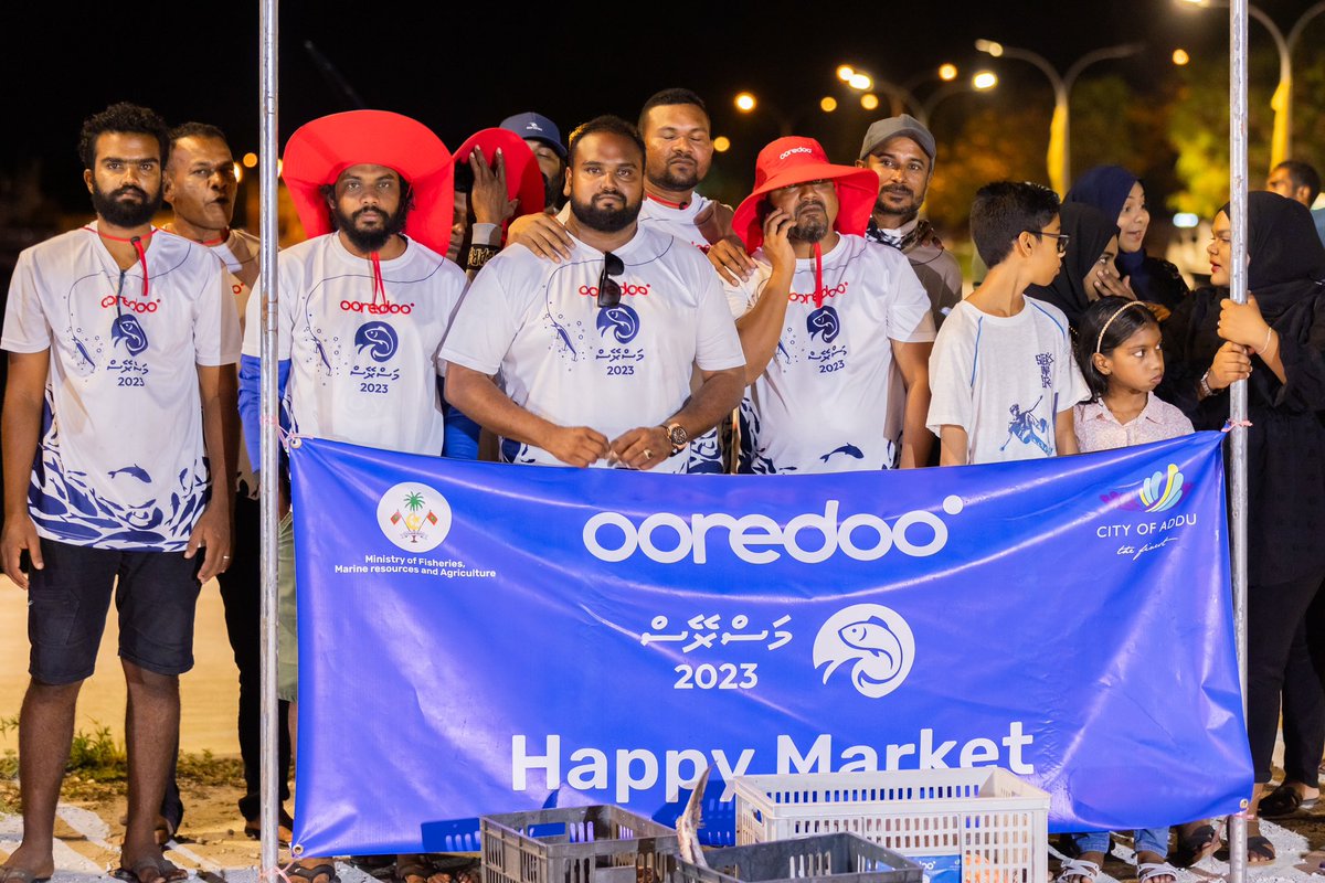 <a href="/SeaGearMaldives/">Sea Gear</a> Congratulations to the Best Fisherman of #OoredooMasrace2023 Addu City, Ibrahim Abdulla from #TeamHappyMarket 

Abdulla caught a total of 7 fishes! 🎣