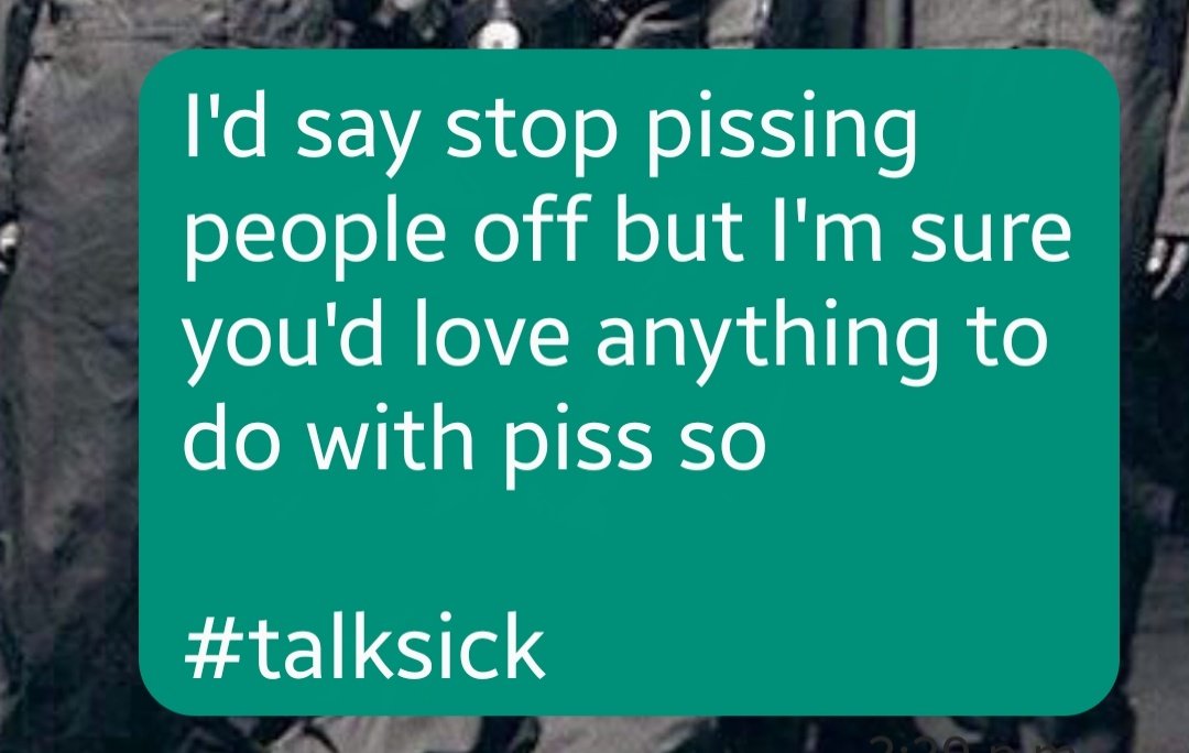 cockknot's tweet photo. I'd say I'm on a roll #TALKSICK https://t.co/0hzd06L5d2