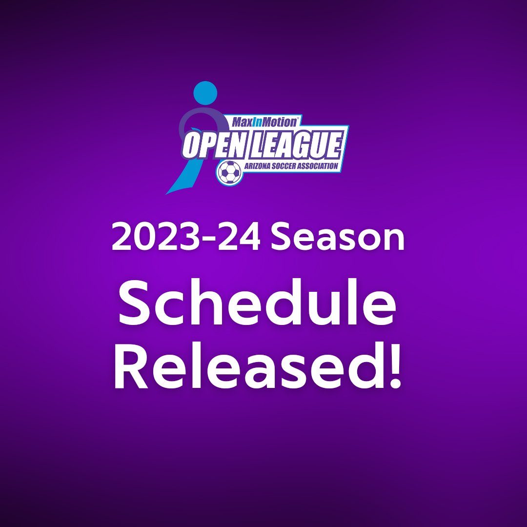 ASA announces 2023-24 Open League season schedules
azsoccerassociation.org/asa-announces-…