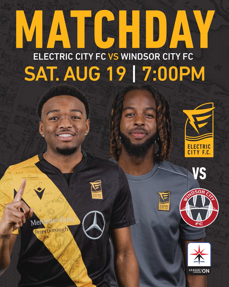 M A T C H  D A Y ⚽⚡ Let's get it, boys!

📅 Sat. Aug 19 | 7PM
🆚 Windsor City FC
🏟️ St. Clair College 1 - Windsor

#WeAreECFC #L1O #EveryPointMatters