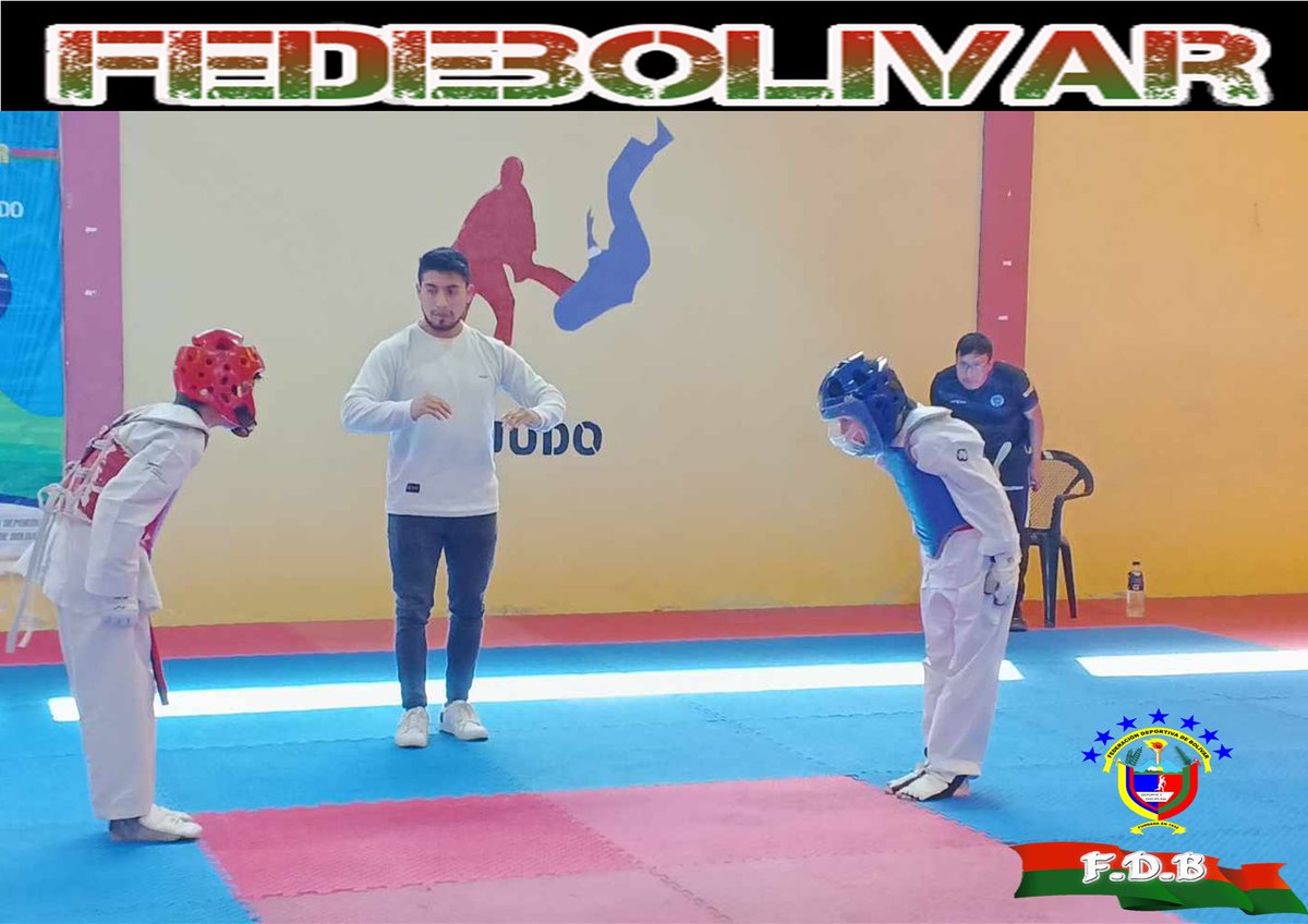 fedebolivar_ec's tweet photo. FEDERACIÓN DEPORTIVA PROVINCIAL DE BOLÍVAR
Hoy 18 de agosto de 2023, en horas de la mañana se realizó el selectivo de taekwondo categoría menores, para que integren la selección provincial con miras a los Juegos Nacionales 2023. https://t.co/lWQZp1LRDD