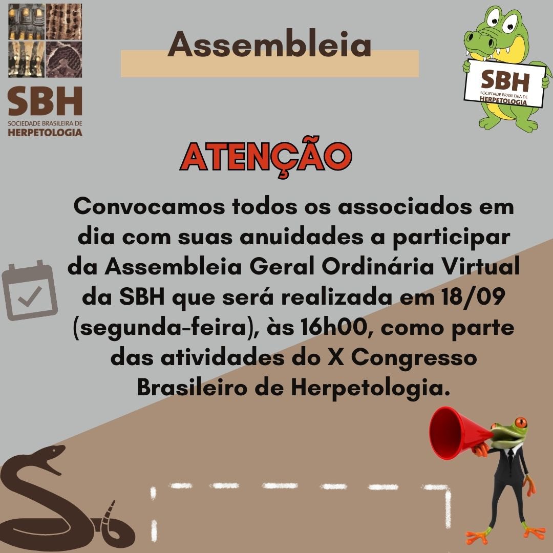⚠️ Aviso de assembleia geral ‼️