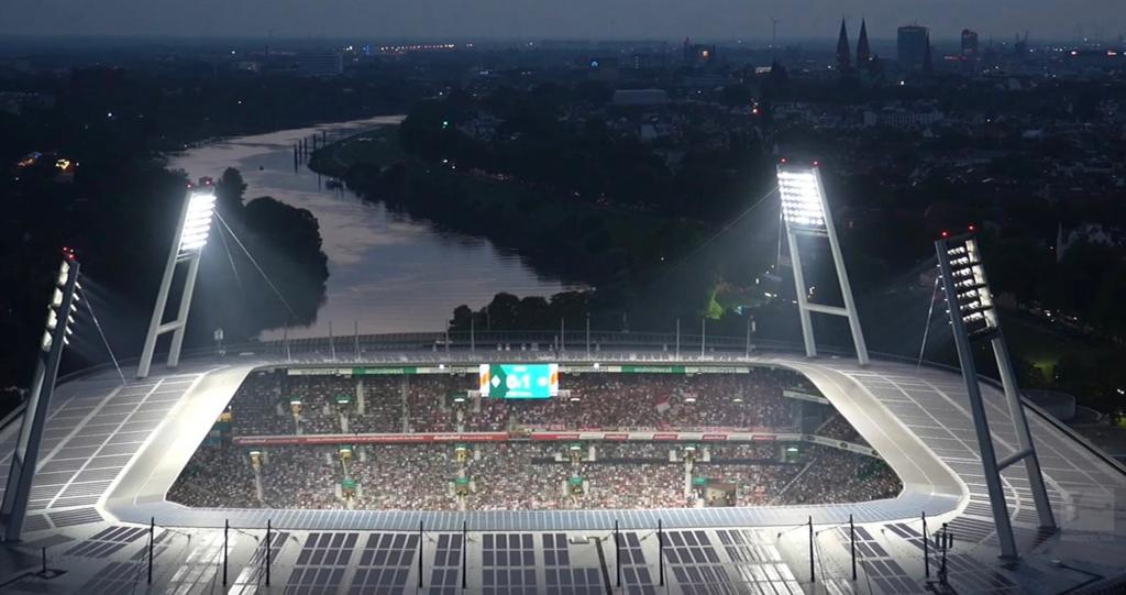 IDerBremer's tweet photo. Also wir haben mit Abstand von allen Bundesligisten den geilsten Standort vom Stadion 💚 #werder #SVWFCB https://t.co/vPQoCpO5s5