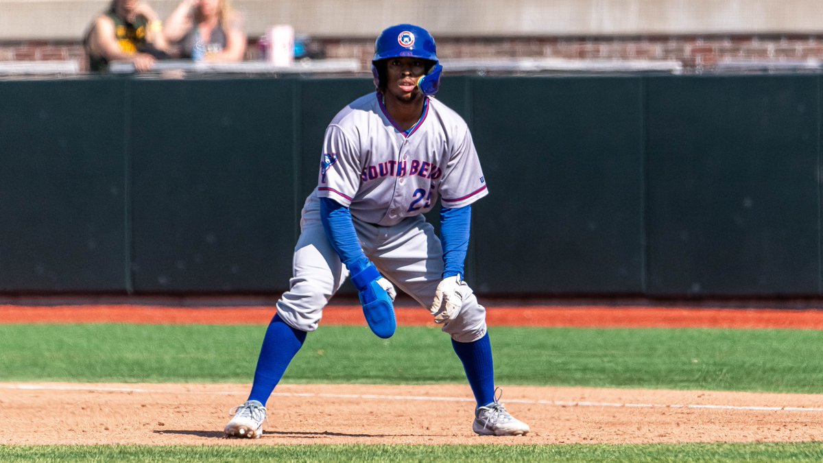 Chicago's 2021 fourth-rounder Christian Franklin enters the #Cubs' Top 30 Prospects list after Daniel Palencia graduates.

Scouting report, tool grades and more on the outfielder: atmlb.com/3E2HvEw