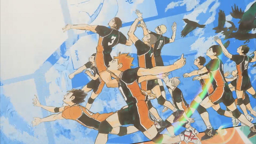 oikawa1001's tweet image. HAIKYUU CHANGED THE TRAJECTORY OF MY LIFE IM DEAD SERIES