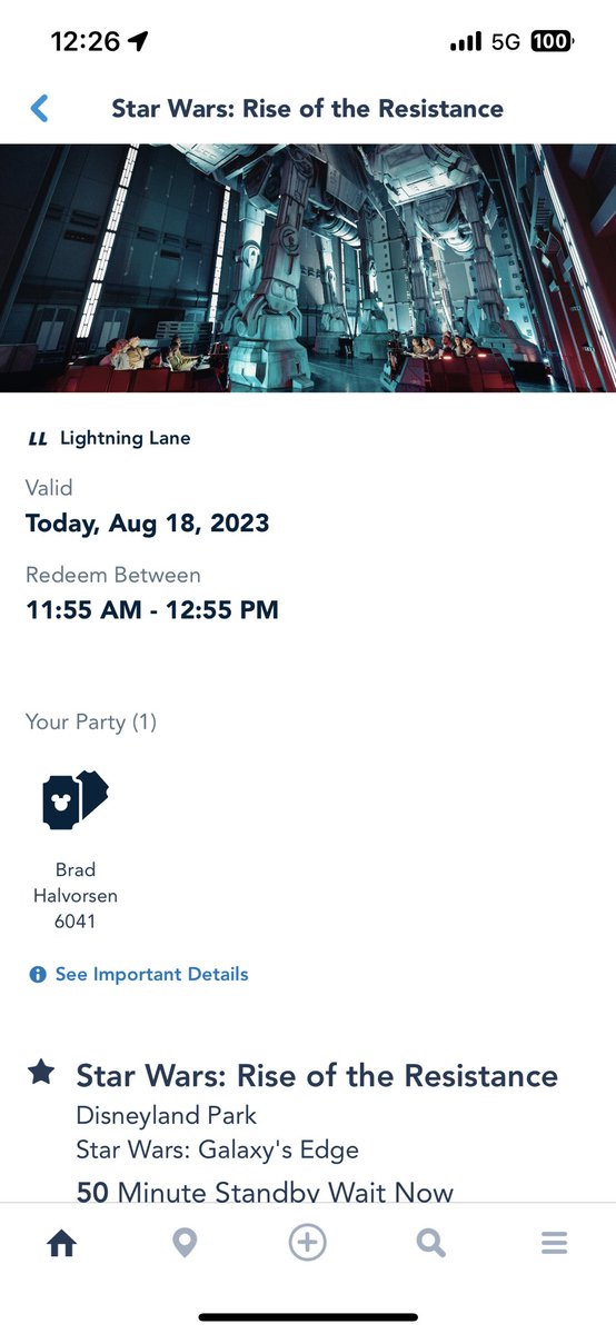 big_brad_wolf95's tweet image. Ride 23: Star Wars: Rise of the Resistance (West) ILL 

Ride 23/33 in DISNEYLAND

#EveryRideCoastToCoast #TestRun 

Consider donating to GKTW @ give.gktw.org/fundraiser/328…