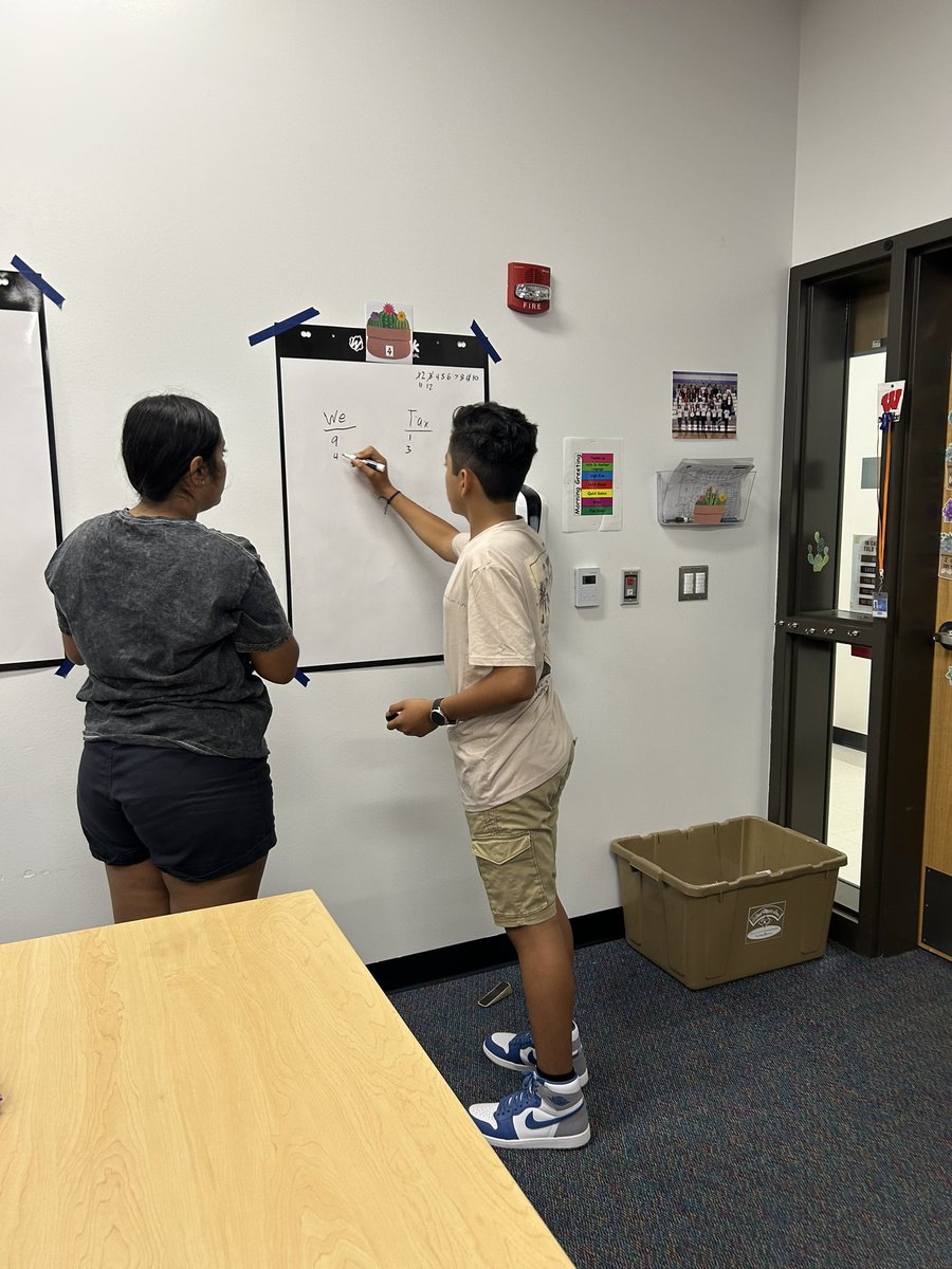 MrsJ_1000's tweet photo. At @D59Friendship today and saw more Building Thinking Classrooms in action! @DawnPantazis #d59math #d59learns #1district1team https://t.co/dBFTSQmI4Y