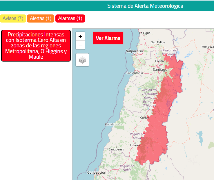 ofimet's tweet photo. Se viene otro evento (de lluvia / nieve) antológico en la Cordillera de los Andes, acá explicado por @maxiviale del @CONICETDialoga 👏💪, con el mejor análisis técnico posible 👇. // Lado 🇦🇷 tenemos alerta naranja SMN, lado 🇨🇱 alerta roja ⚠️ // @PasoCRMza cerrado desde ayer. https://t.co/hUy2Hi1Xvd