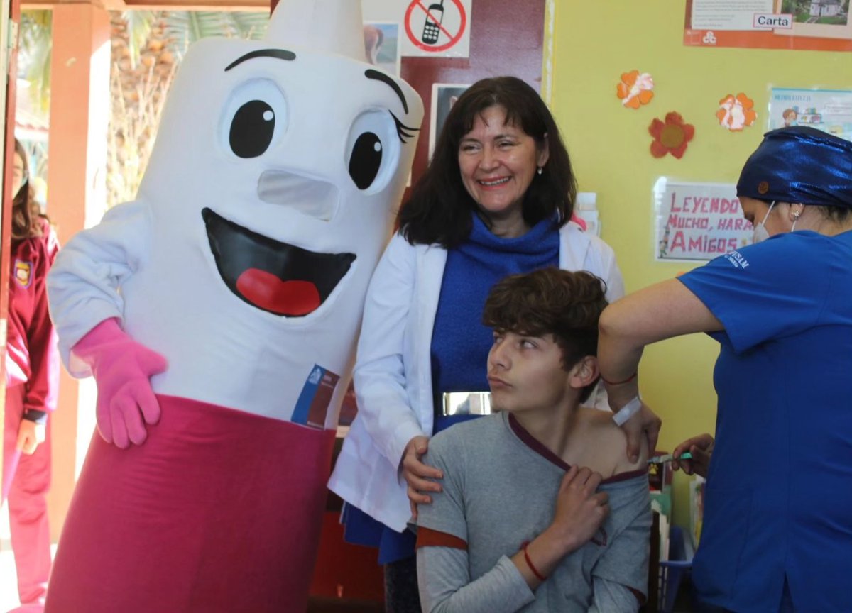 SeremiSalud_Coq's tweet image. 💉 Durante la jornada de hoy, visitamos el colegio de la localidad de #Coquimbito como parte del Plan Escolar de Vacunación 2023