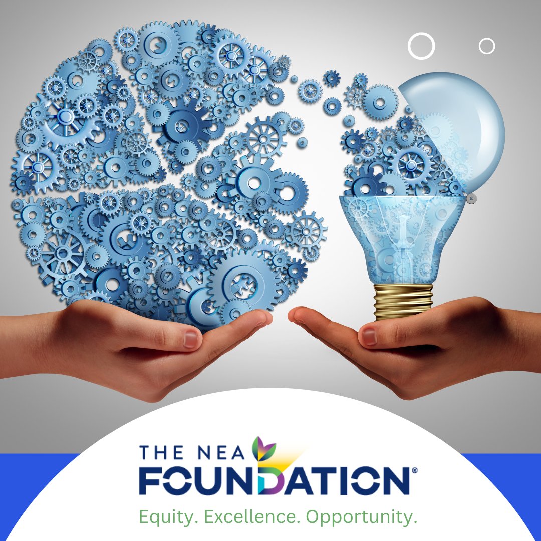 It's time to apply for The NEA Foundation Grants
For more than five decades, The NEA Foundation has funded more than 62,000 grants to support the work of educators from every state in the country, impacting more than 1.5 million students. bit.ly/3B9vUBJ