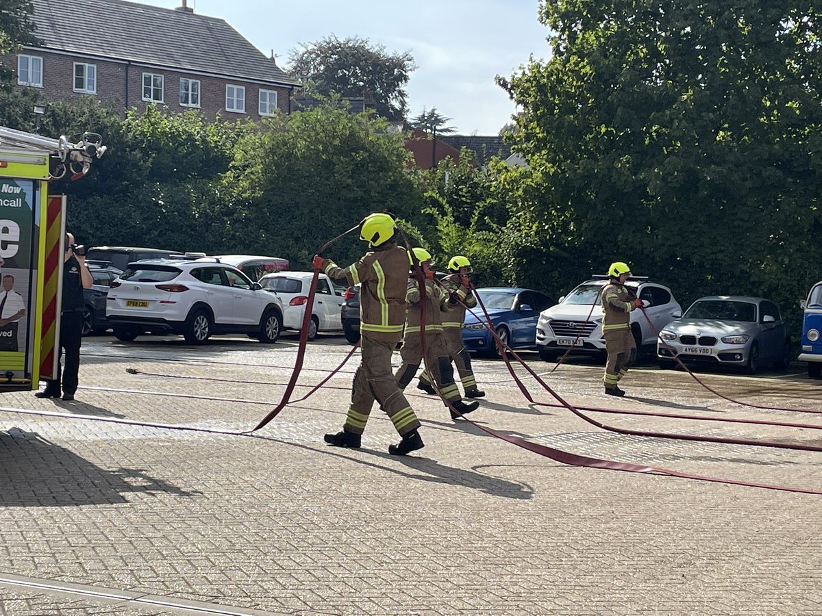 Today’s pass out parade at Bury St Edmunds fire station. A warm welcome to our new recruits and congratulations all on passing out today and for your hard work and commitment on your course. A very slick and enjoyable drill!