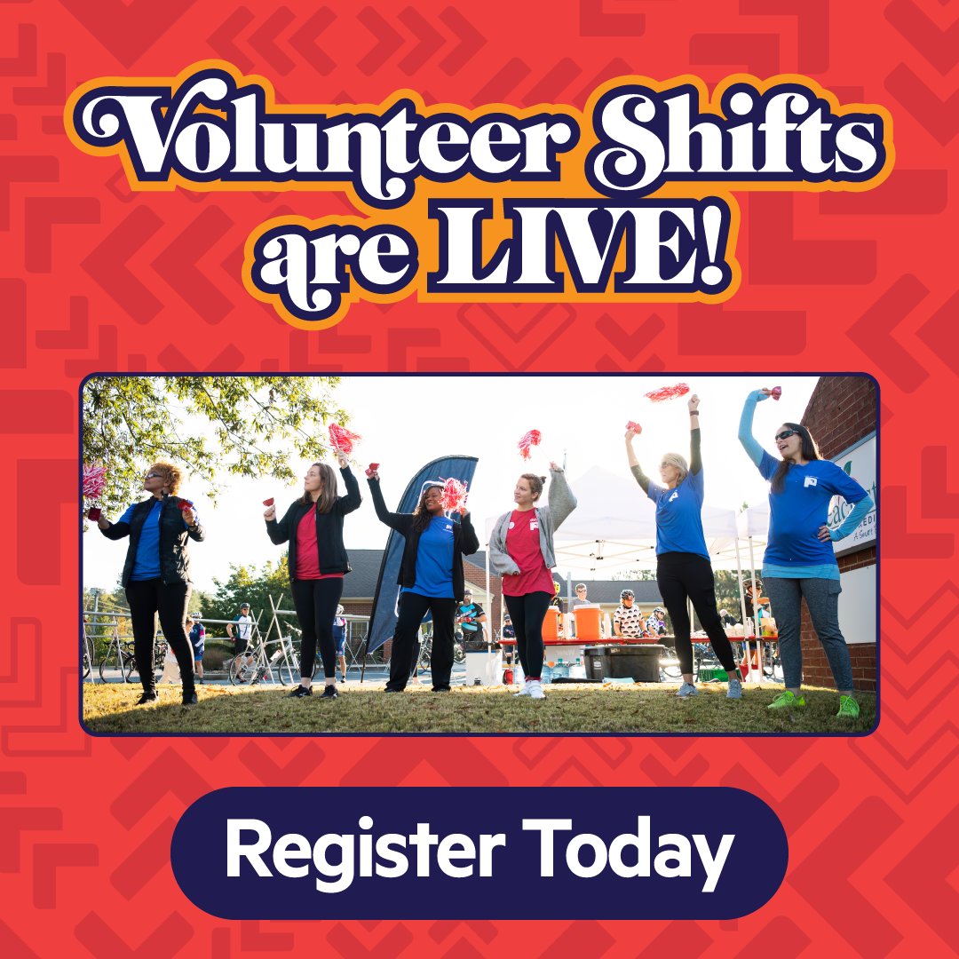 PaceDay 2023 Volunteer Shifts are live! Visit paceline.org to sign up. We have options for everyone from Support and Gear drivers to Finish Line Cheerleaders! #jointhepaceline #paceday2023 #communitypowered