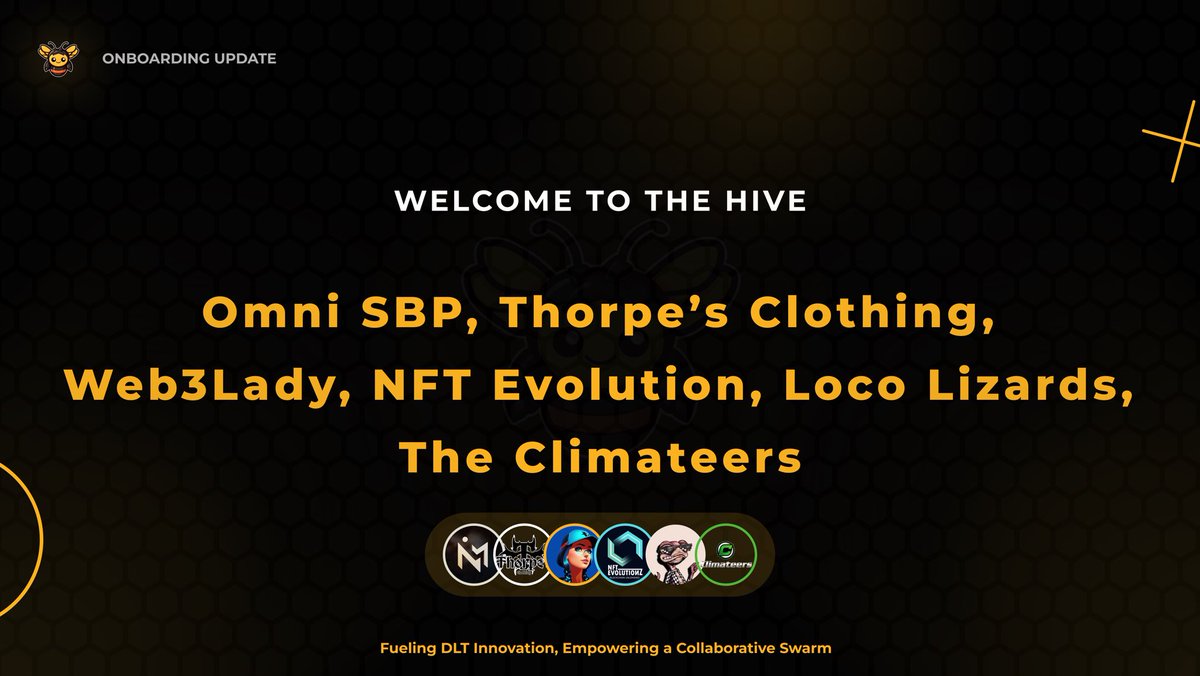 🧵 Dive into Hive DAO’s New Additions &amp; Join the Swarm! 

Introducing the latest additions to the Hive DAO community. These visionary projects bring innovation, creativity, and sustainability to our collaborative ecosystem. Let’s explore their realms and get ready to be inspired!