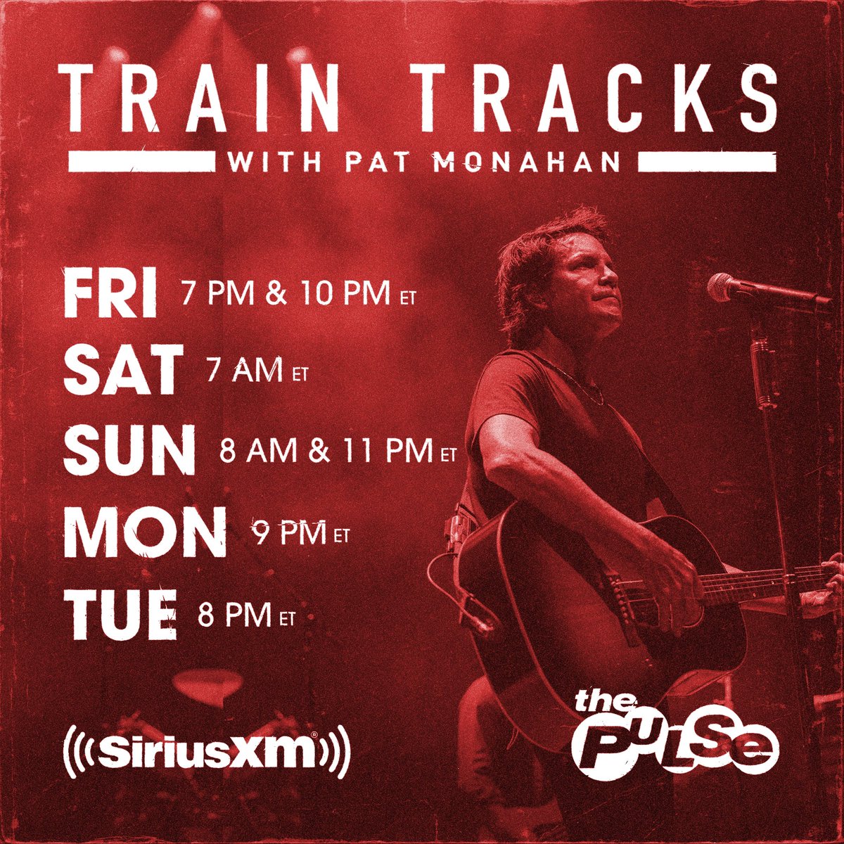 train's tweet photo. Another great week to catch @ilsey, @mckennagraceful, @jonroyofficial + more on Train Tracks on @sxmthepulse 📻🎶 you might want to listen closely to hear our BRAND NEW song with @walkofftheearth 🌎 https://t.co/829wiSXXEG