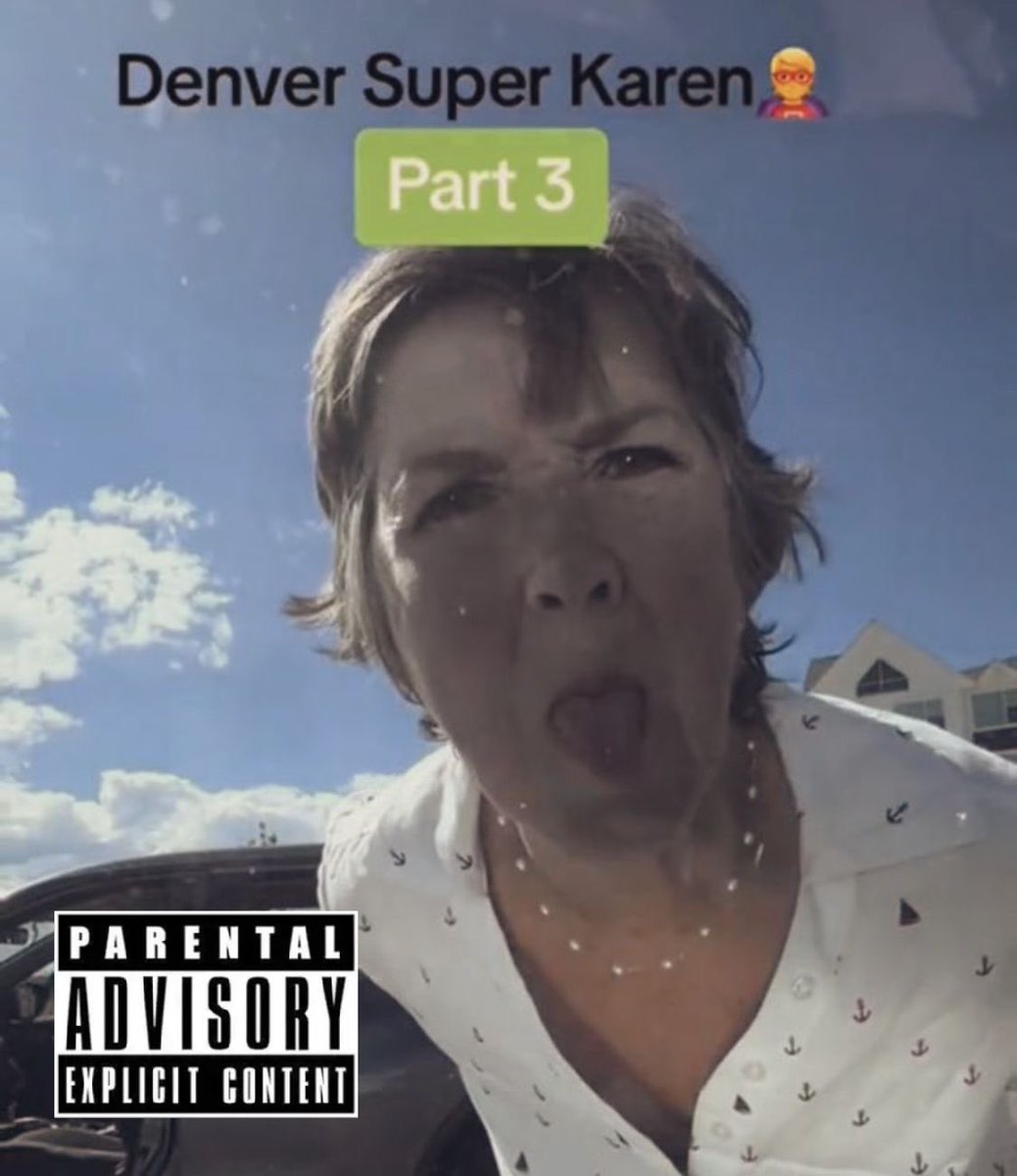 alanzanderm's tweet photo. @ChudsOfTikTok Idk about y’all but I liked Denver Super Karen’s first two albums better https://t.co/81DqECqr3F