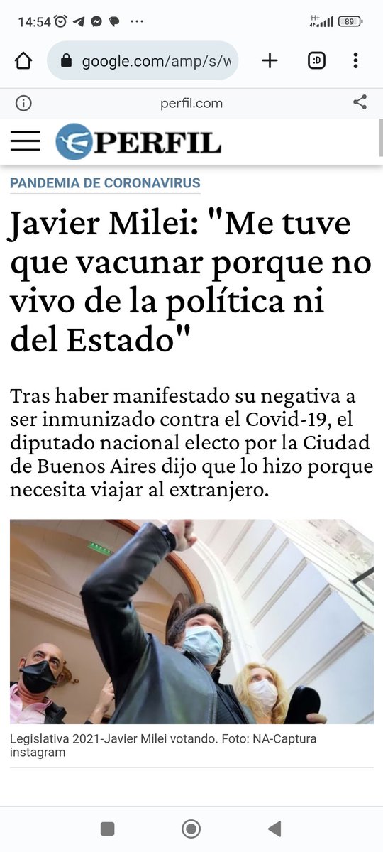 MVivaWorld's tweet image. @realDonaldTrump @jairbolsonaro son #PATRIOTAS en referencia a los #TESTPCR y #PIKETESDIABÓLICOS 👉truthsocial.com/@MVivaWorld/11… 👈, pero  Don @JavierMilei_ dejo EVIDENCIAS 👉  perfil.com/noticias/actua… 👈 excusandose que NO VIVE DEL ESTADO...#PINOCHO. @diegodalboni