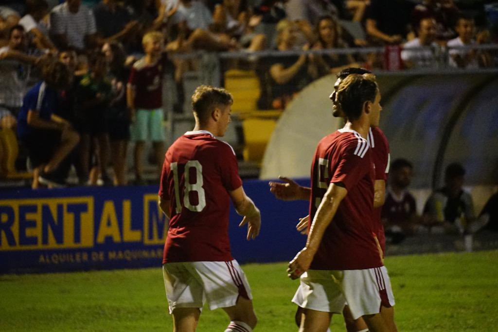realmurciacfsad's tweet photo. PRETEMPORADA | 92’ | 1-4 | ¡𝗚𝗢𝗢𝗢𝗢𝗢𝗢𝗢𝗢𝗢𝗢𝗢𝗢𝗢𝗢𝗟 𝗗𝗘 𝗔́𝗟𝗘𝗫 𝗥𝗨𝗕𝗜𝗢! Resuelve delante del portero para hacer el cuarto.

#Pretemporada | #RealMurciaCF https://t.co/TF11LRE6FP