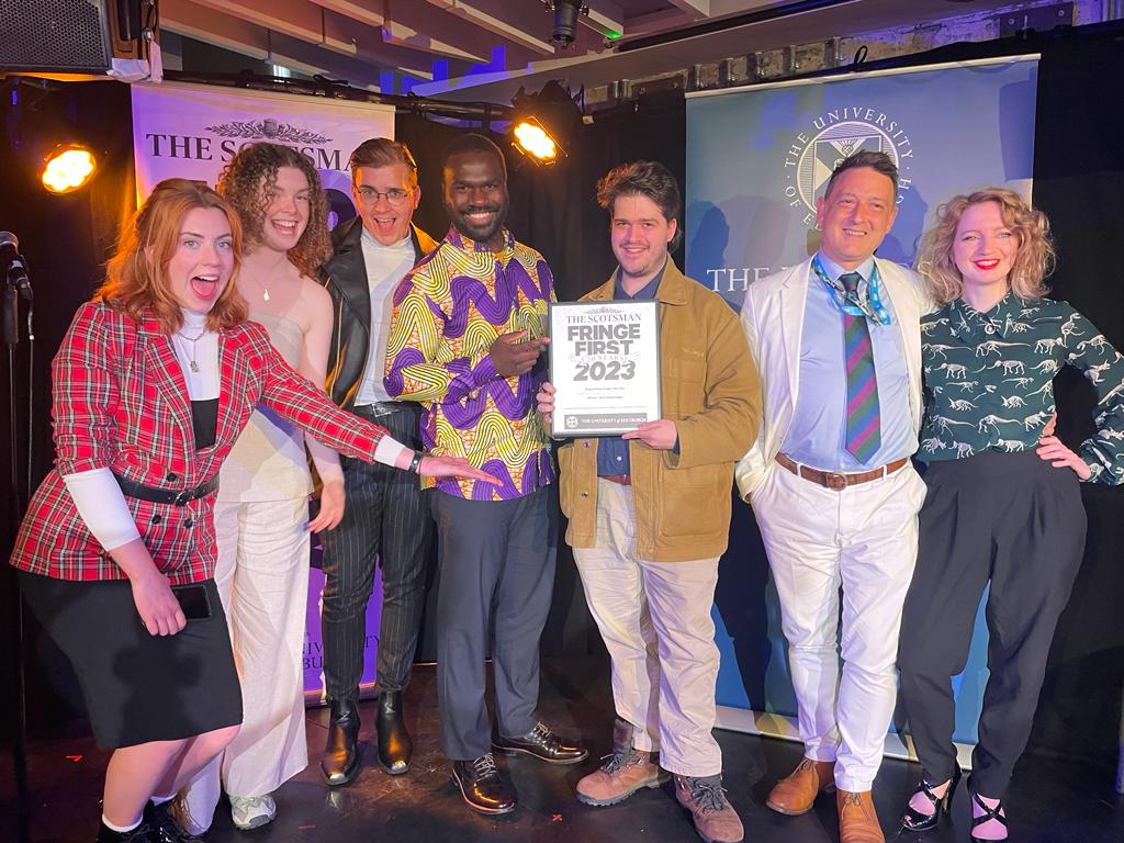 Rebecca Wilkie (@rebwilks) on Twitter photo "It takes more than one finger to lift a stone"
We only went and won a Fringe bloody First, the Everything Under the Sun team are really special and I'm so proud to be part of it 🥰
Come down and see us:
tickets.edfringe.com/whats-on/every…
<a href="/scotsman_arts/">Scotsman Arts</a> <a href="/ArmyatTheFringe/">Army at the Fringe</a> <a href="/JMacR/">Jack MacGregor</a> "It takes more than one finger to lift a stone"
We only went and won a Fringe bloody First, the Everything Under the Sun team are really special and I'm so proud to be part of it 🥰
Come down and see us:
tickets.edfringe.com/whats-on/every…
<a href="/scotsman_arts/">Scotsman Arts</a> <a href="/ArmyatTheFringe/">Army at the Fringe</a> <a href="/JMacR/">Jack MacGregor</a>