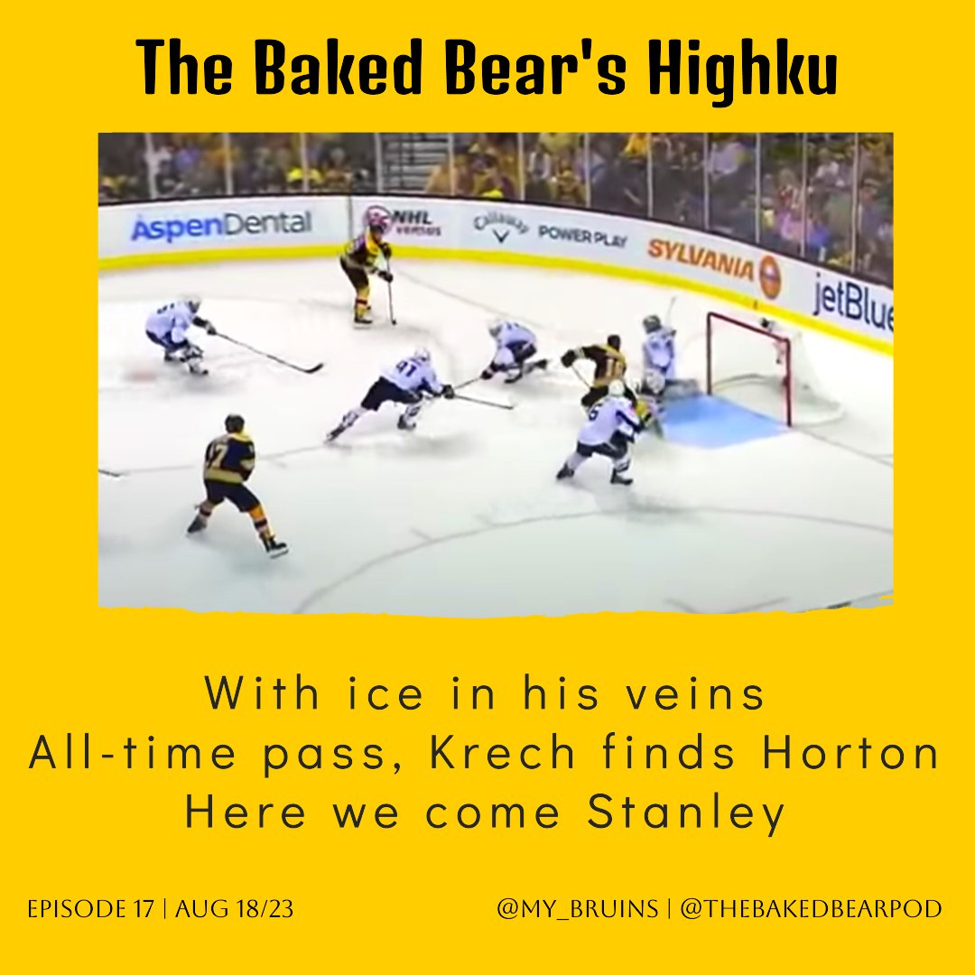 TheBakedBearPod's tweet photo. This weeks #Highku https://t.co/5hSOzgDLKX