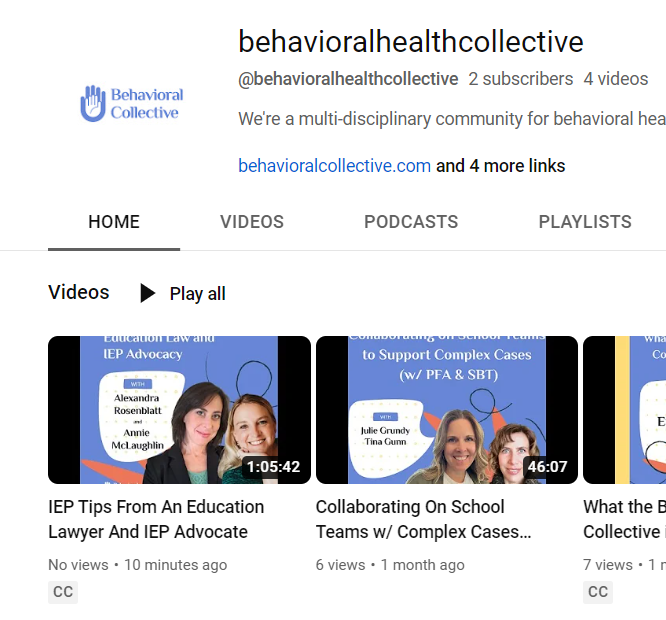New video on IEP advocacy on our YouTube! Get insights from IEP advocate Annie McLaughlin &amp; education attorney Alexandra Rosenblatt. youtu.be/1ZIjoNVhH2M #IEP #iepmeeting #education #school #backtoschool #family #parent #disability #specialeducation #bcba #educationlaw #aba