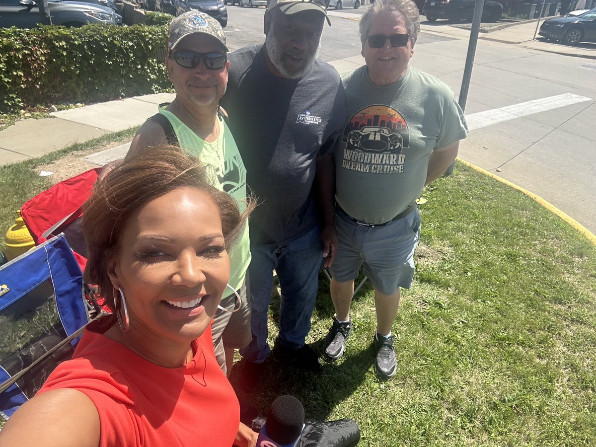 These three buddies have been Dream Cruise watching for a decade together. Hear more of their special story on 7 Action News at 6pm!