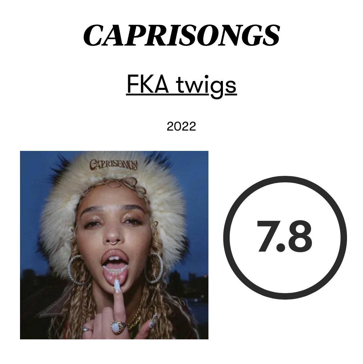 woeshy's tweet image. what did pitchfork rate your most streamed albums?
