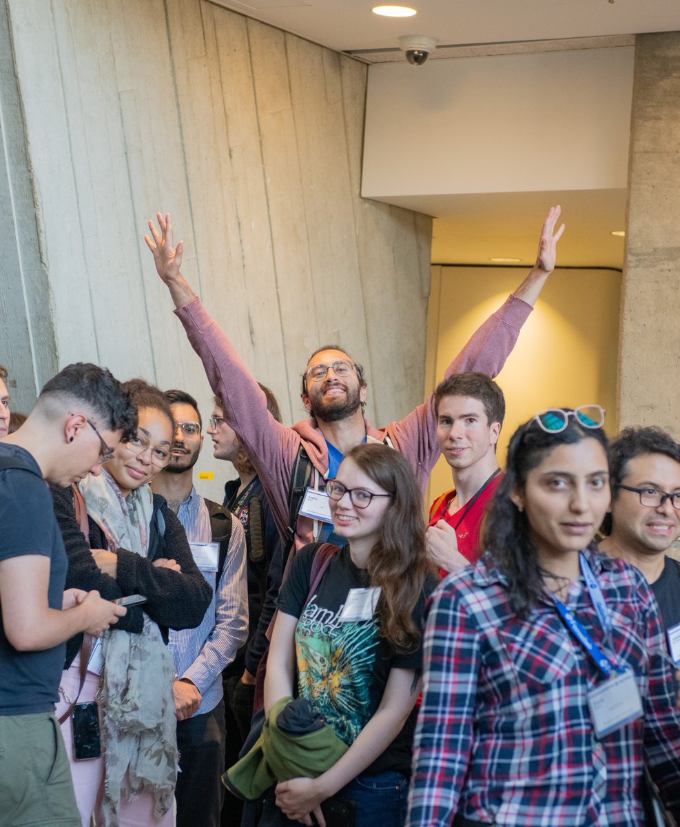We hosted the 14th International Neutrino Summer School! 🤩 This year, 150 students convened at Fermilab for lectures, a poster session, tours and more. #neutrino #physics #Fermilab