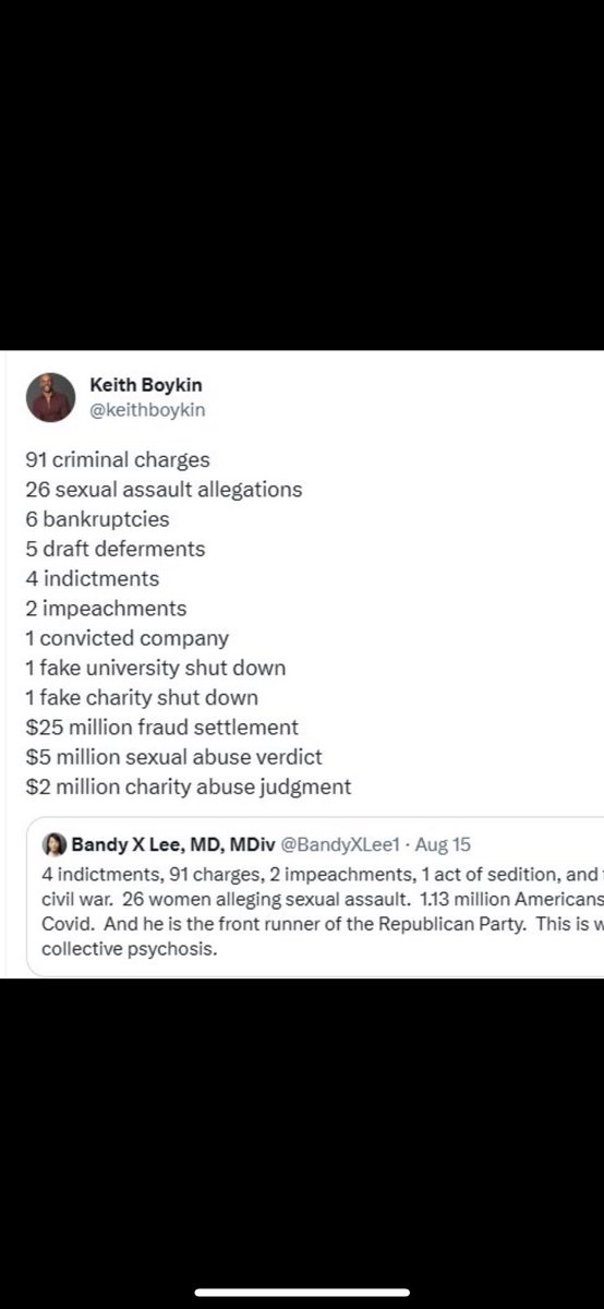 Ingridebap's tweet photo. Are you kidding not even that!
This deplorable traitor is radicalizing our Americans to believe lies as truths & inciting folks to hate other Americans & that’s a mental sickness that threatens our Democracy & National Security
Trump is the epitome of #Unconstitutionality https://t.co/dsdCblRrXZ