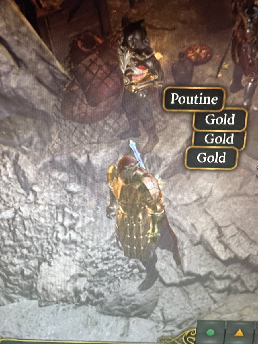 Quebec represent! Hahaha #baldurgate3 <a href="/larianstudios/">Larian Studios</a> Poutine