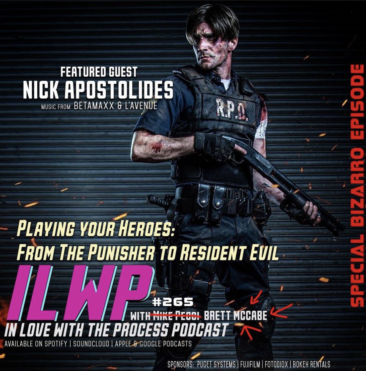 Got to sit for another episode of IN LOVE WITH THE PROCESS w my good buddy and talented film maker <a href="/MikePecci/">Mike Pecci</a> &amp; Brett McCabe~ we talk #mocap #punisher #frankcastle #tdcbd #residentevil and have a buncha laughs ~ LINK BELOW!

inlovewiththeprocess.com