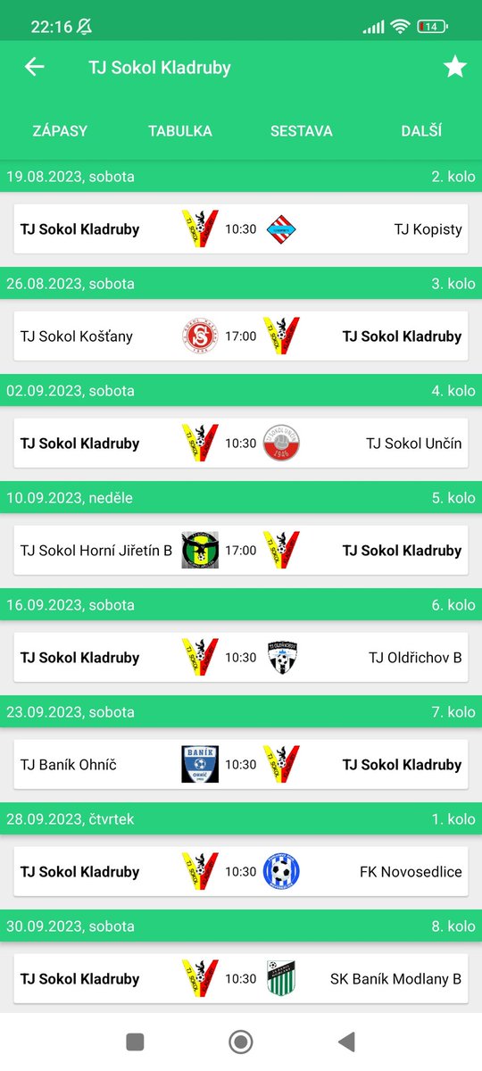 Frenky1314's tweet image. Zítra nám to konečně začíná, příprava byla dlouhá a fakt náročná, takže ať to stojí za to! ⚽ #Kladruby #okresniprebor