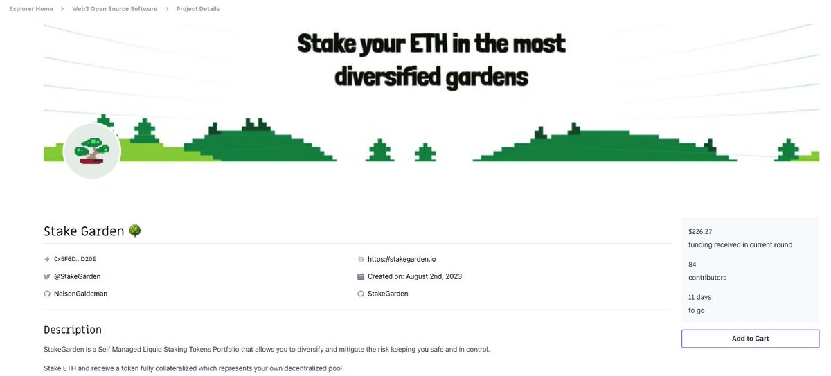 Stake Garden tweet media