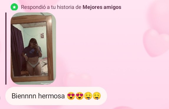 Me quedo con el que me tiene y me sigue respondiendo las historias 🫂🤍🤍