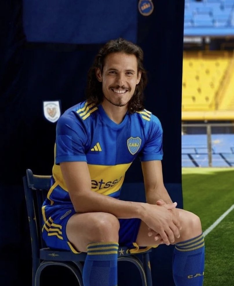 PRIMER GOL del uruguayo Edinson Cavani en Boca 🔥🇺🇾