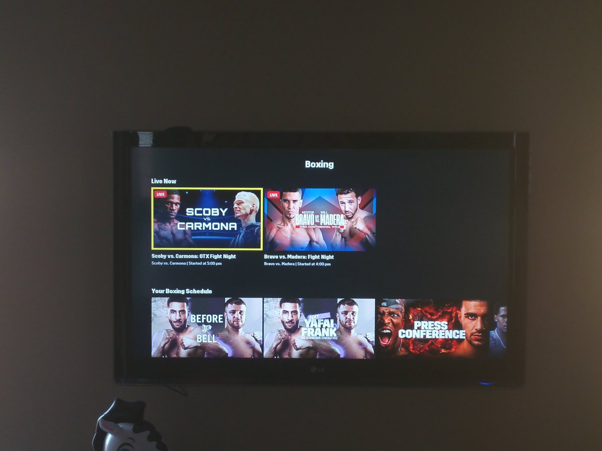 illynewbox's tweet photo. What's everyone watching? 
#boxing #daznboxing https://t.co/dliJztqn78
