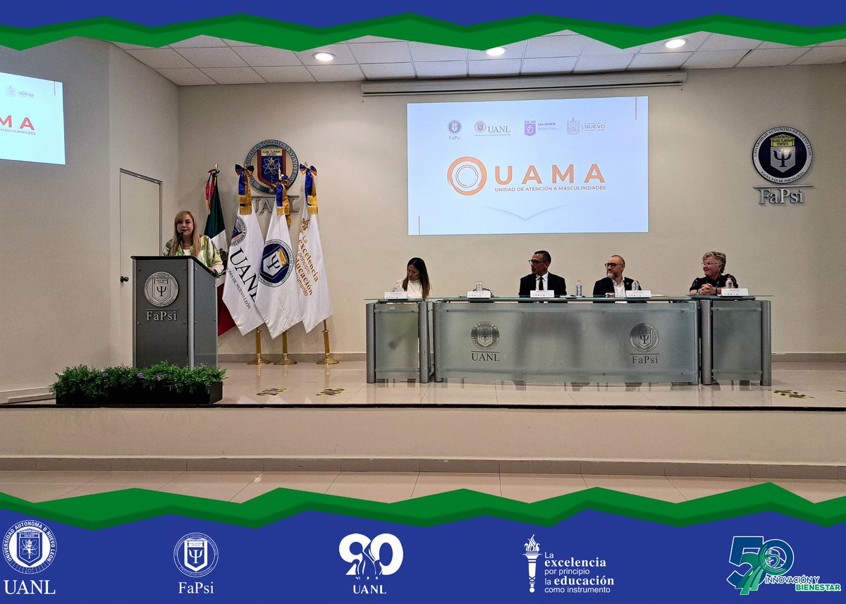 Psicologia_UANL's tweet photo. 🔷#FAPSI de la UANL y la Secretaría de las Mujeres de Nuevo León @semujeresnl inauguran la Unidad de Atención a Masculinidades.
📌 Más en: https://t.co/vG62RTACia
#InnovaciónYBienestar #ExcelenciaYEducación https://t.co/Du9x6rt8gE