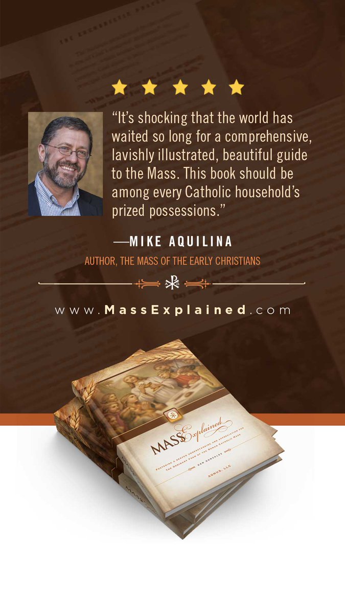 MassExplained's tweet image. 30 years ago I started researching, writing, and designing a book explaining the Mass. I just finished.
MassExplained.com

#Catholic #Mass #Eucharist