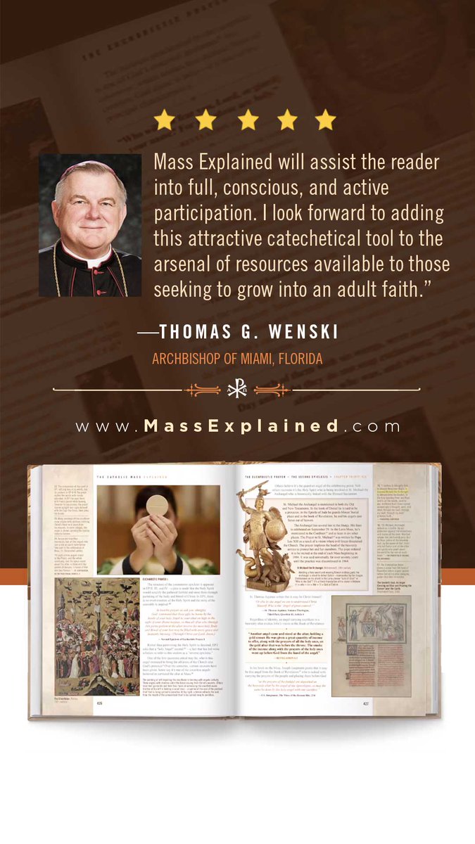 MassExplained's tweet image. 30 years ago I started researching, writing, and designing a book explaining the Mass. I just finished.
MassExplained.com

#Catholic #Mass #Eucharist