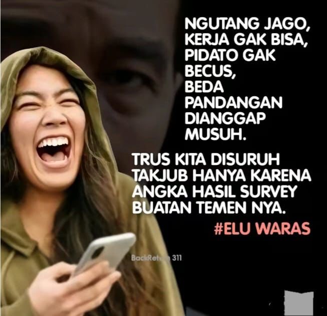 Terus kita disuruh santun dalam bermedsos, Yang gila siapa ???
😂🤪