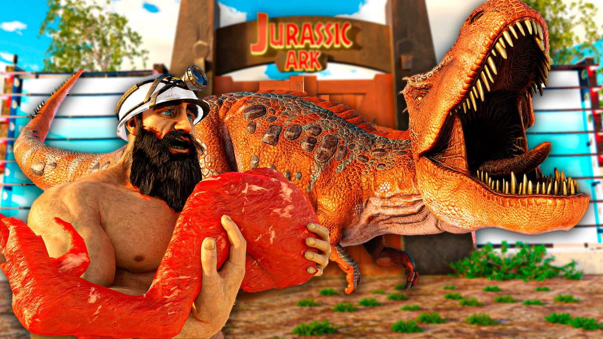 Ayer empezamos nueva aventura en ARK😊