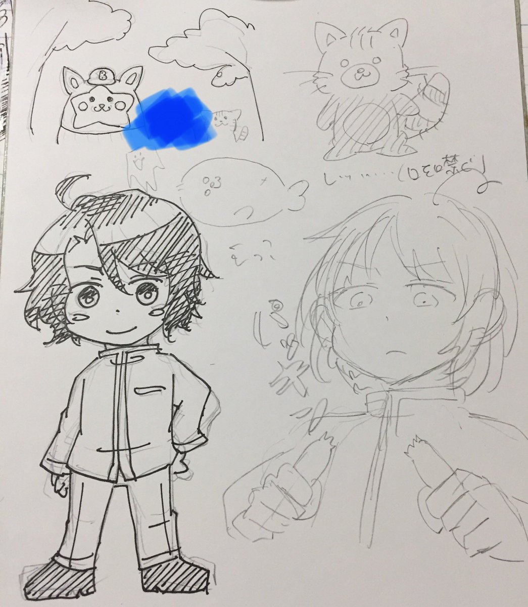 なんだこの落書き(知るか #画像フォルダ適当にシャーってやって止まった画像をなんであっても晒すいいねで続行