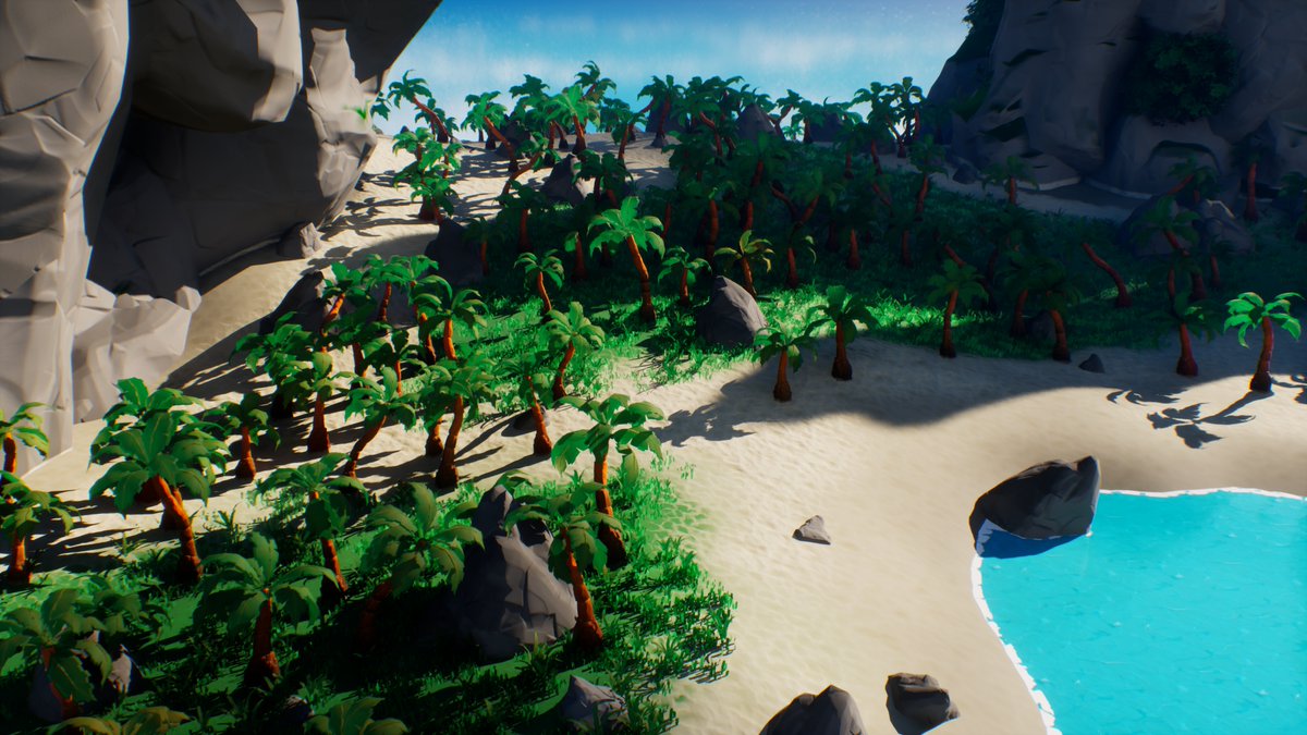 manuelfuentes13's tweet photo. Having fun with UE5s procedural tools #unrealengine #procedural #environmentart #gamedev #gameart #techart #stylized #substancedesigner #b3d #ue5 #lookingforwork #availableagain #foliage
https://t.co/eKr2yRYL03 https://t.co/1Fkp7mbJ4a