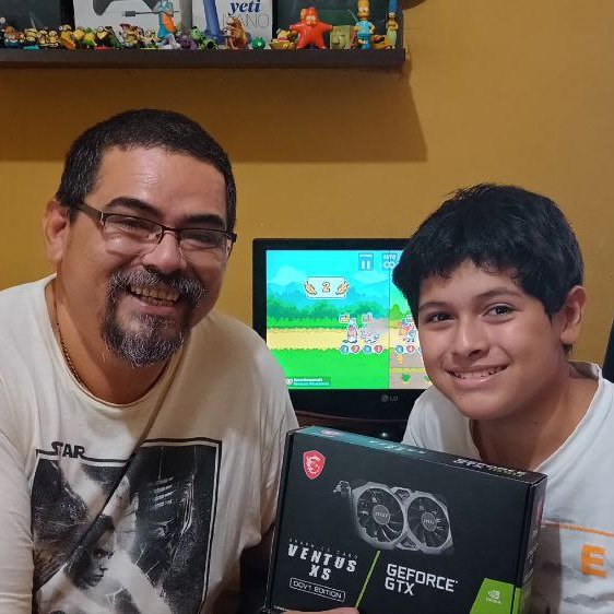 gr33nm4ster's tweet image. Mira por @LiketuOfficial la actualización del setup de mi hijo, regalo que le hice por su cumpleaños.

Una tarjetona de video de @MSI_Latino para que juegue &quot;agustin lara&quot;

#Hive #geekzone 

liketu.com/@gr33nm4ster/u…